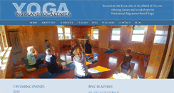 Desktop Screenshot of bigislandyoga.com